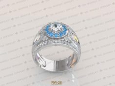 Womens Ring-RW-26 3D Model