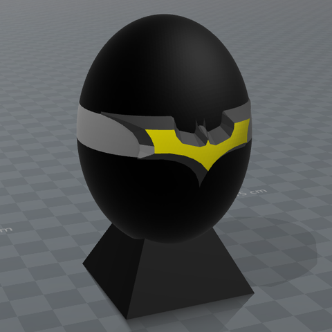 Eggs of super heroes “Batman” 3D Print Model