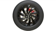 Volkswagen wheel 3D Model