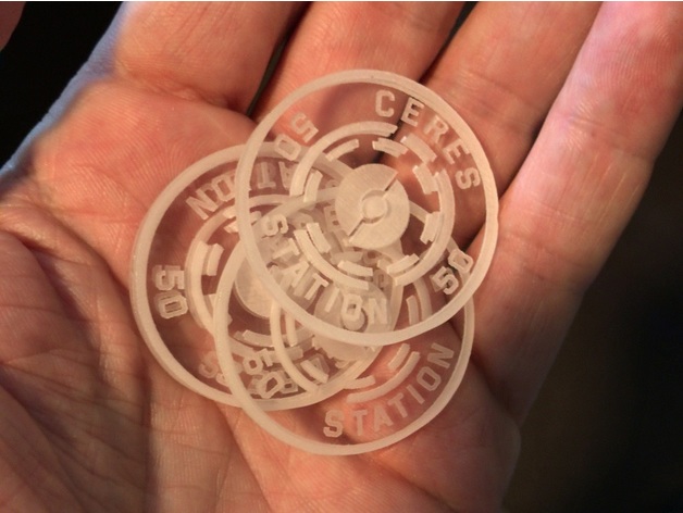 Ceres New Yen 50 – Laser Cut 3D Print Model