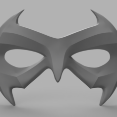 Nightwing Mask 3D Print Model