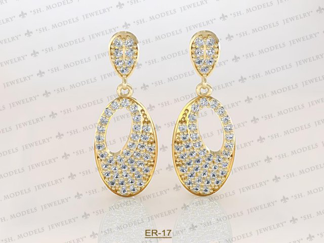 Earrings-17 3D Model