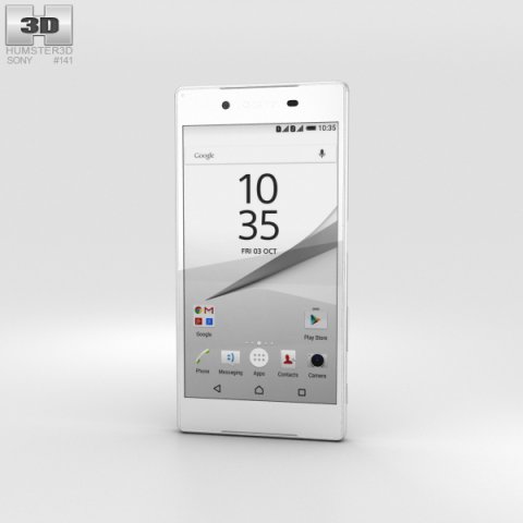 Sony Xperia Z5 White 3D Model