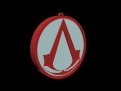 Assassins Creed Logo Free 3D Model