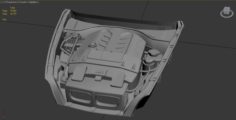 3DEngine for BMW X5M 3D Model