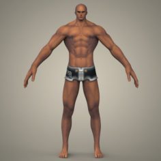 Game Ready Fantasy Giant Man 3D Model