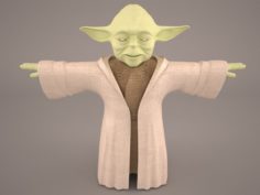 Yoda Star Wars 3 3D Model