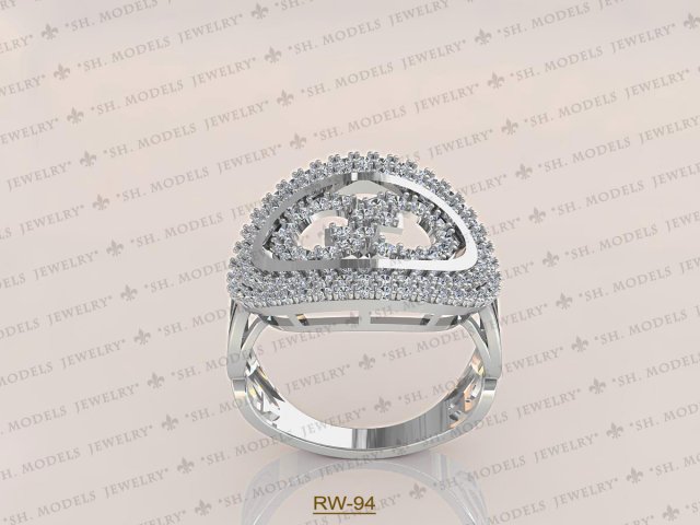 Womens Ring-RW-94 3D Model