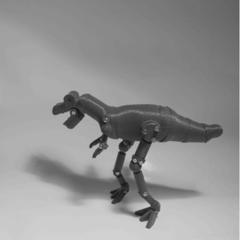 T-rex Robot 3D Print Model