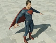 Superman Free 3D Model
