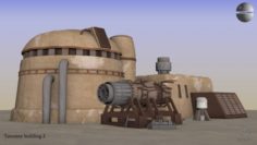 Tatooine building 2 3D Model