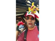 Zombie Pikachu coming out of my head 3D Print Model