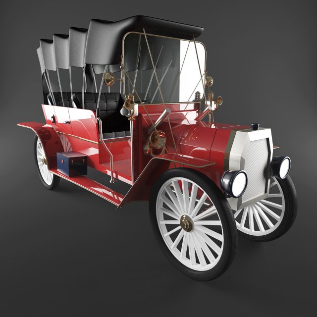 Old car 3D Model