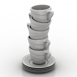 Cups 3D Model