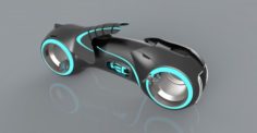 Tron Legacy Lightcycle 3D Model