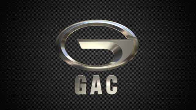 Gac logo 3D Model