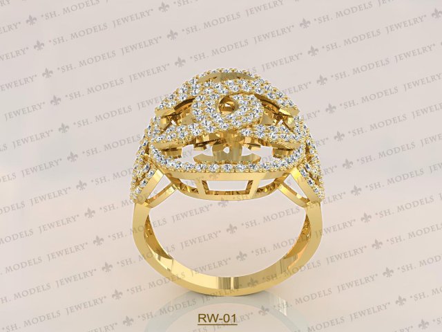 Womens Ring 3D Model