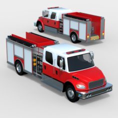 Freightliner Firetruck 3D Model