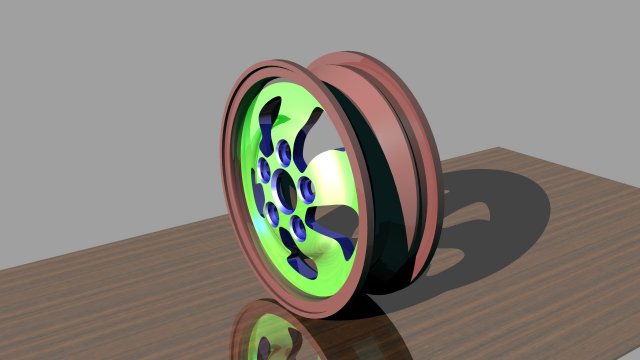 Car rim Free 3D Model