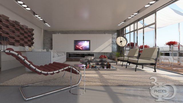 Living room 4 3D Model