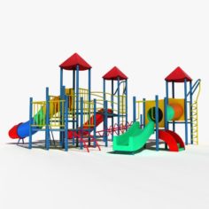 Playground Slide 3D Model