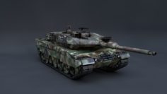 Leopard tank 3D Model