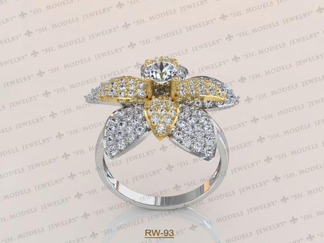 Womens Ring-RW-93 3D Model