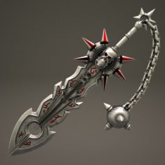 Fantasy sword9 3D Model