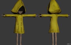 Player from Little Nightmares 3D Model