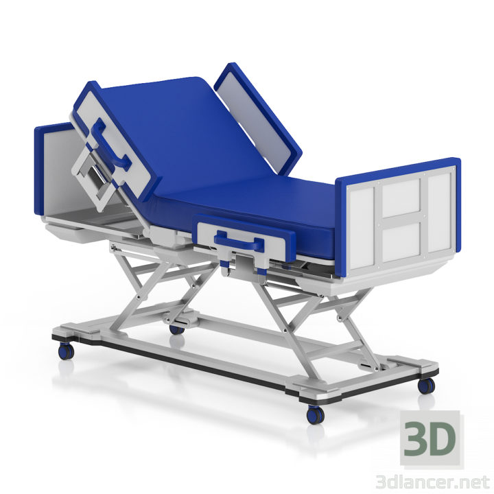 3D-Model 
hospital bed