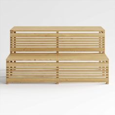 Bench for sauna 3D Model