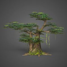 Game Ready Low Poly Tree 10 3D Model