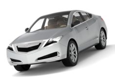 Acura ZDX – 2010 3D Model
