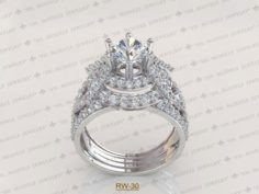 Womens Ring-RW-30 3D Model