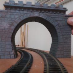 HO double tunnel 3D Print Model