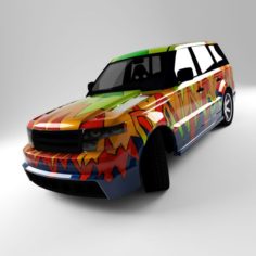 Rover Sport 3D Model