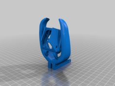 CR-10 High Clearance Fang Mod for 5015 Fans 3D Print Model