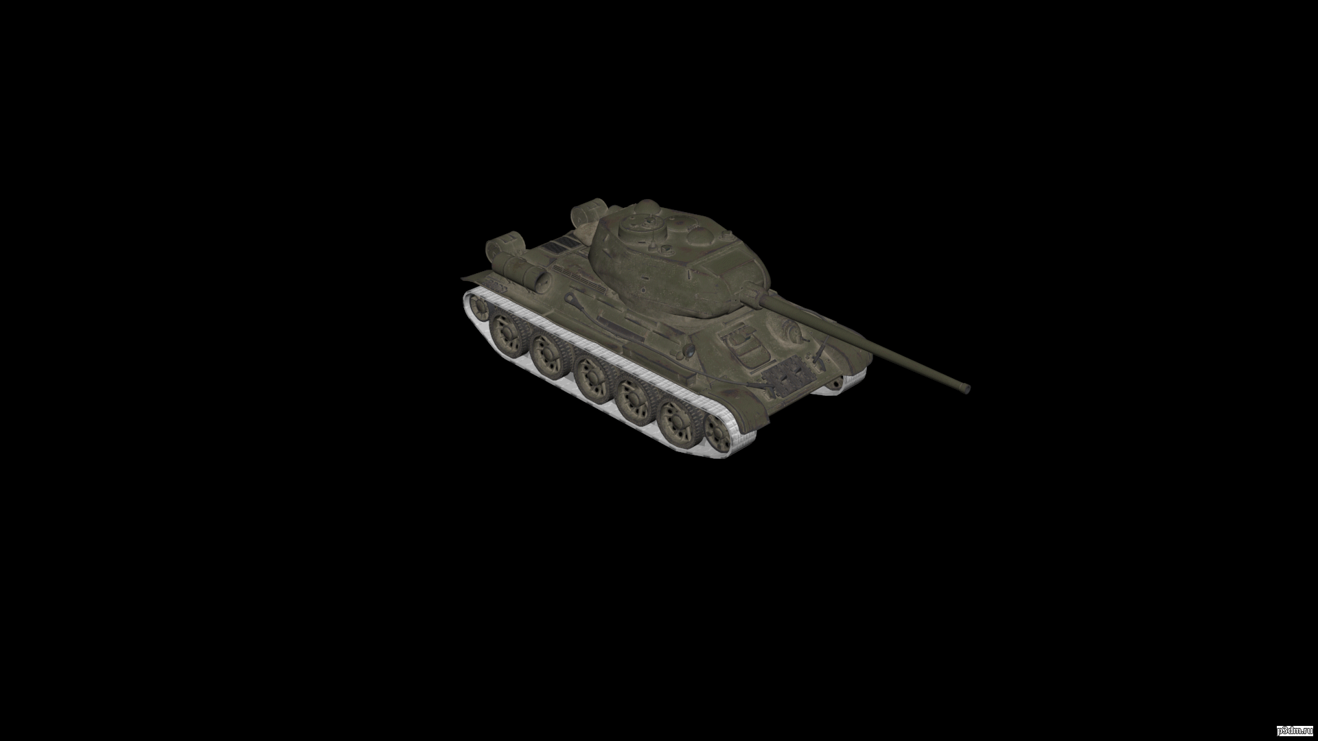 T 34-85 VI 3D Model