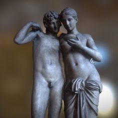 Amor and Psyche						 Free 3D Model