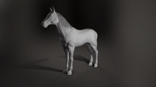 Horse 3D Model