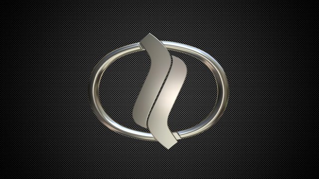 Nissan Diesel Trucks logo 3D Model