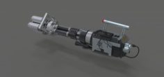 Light cannon from Pixels 3D Model