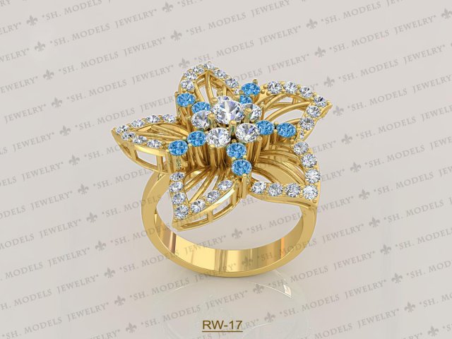 Womens Ring-RW-17 3D Model