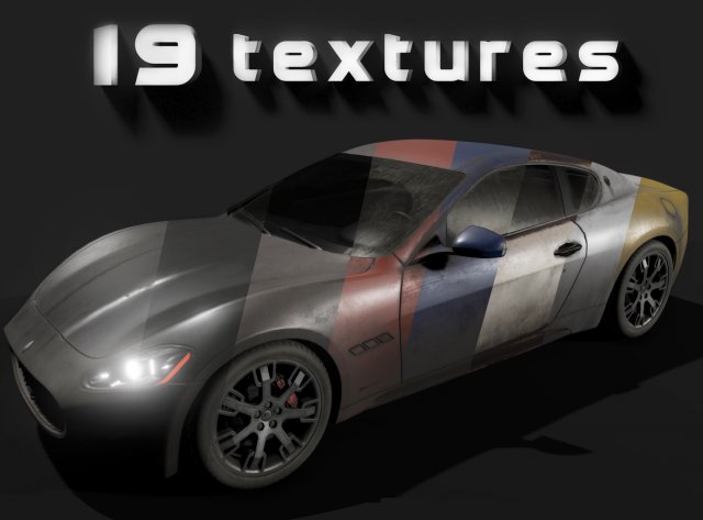 Maserati GT 3D Model