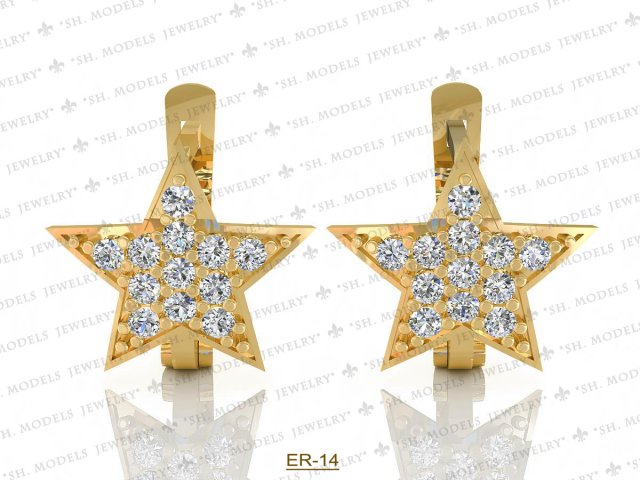 Earrings-14 3D Model