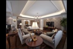 Modern fashion room 1842 3D Model