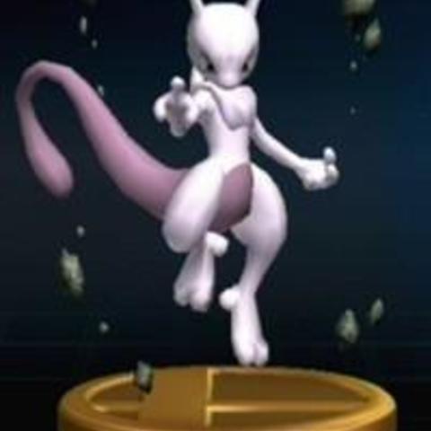 Mewtwo 3D Print Model