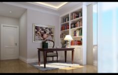 Family office study 1807 3D Model