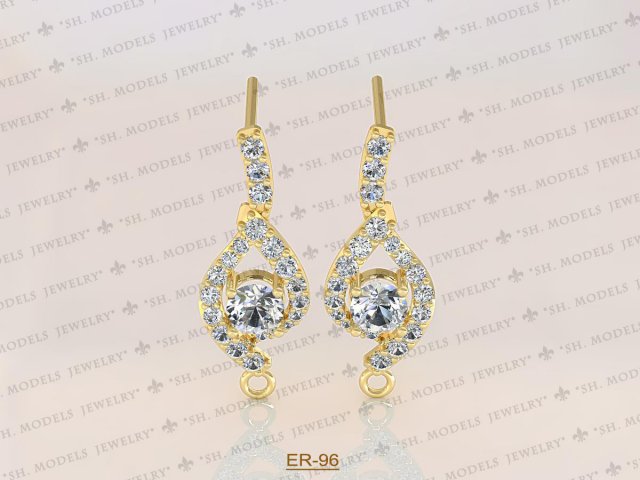 Earrings-96 3D Model