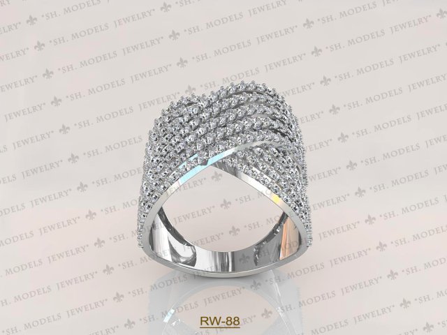 Womens Ring-RW-88 3D Model